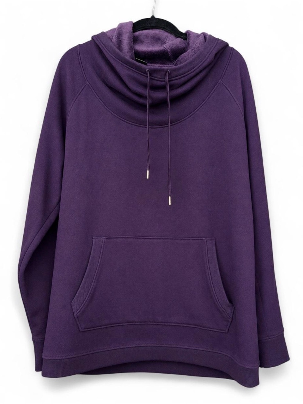 Active Life Women’s Purple Cowl Neck Hoodie